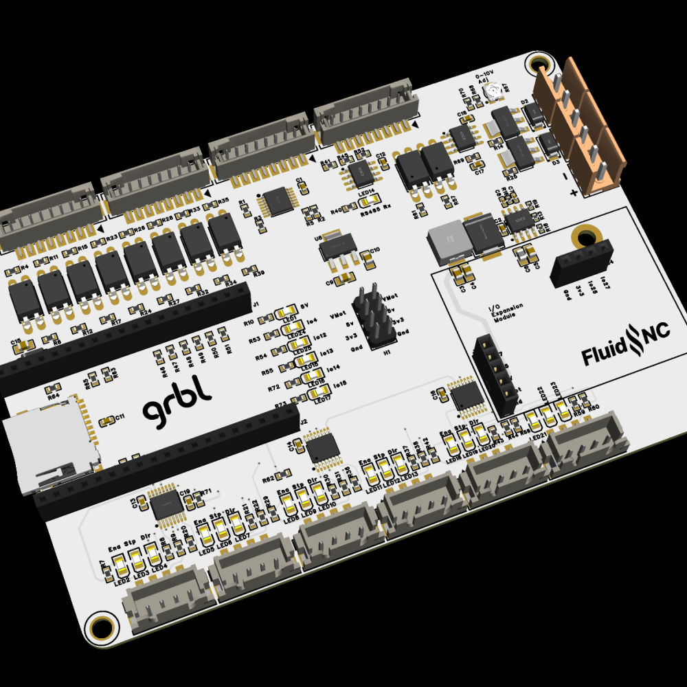 PiBot FluidNC GRBL Laser CNC Controller V4.7
