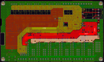 V 4.96 Pro adopts a 4-layer PCB design