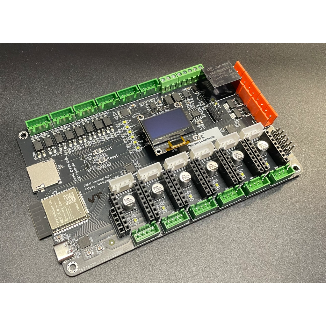 PiBot FluidNC GRBL Laser CNC Controller V4.8