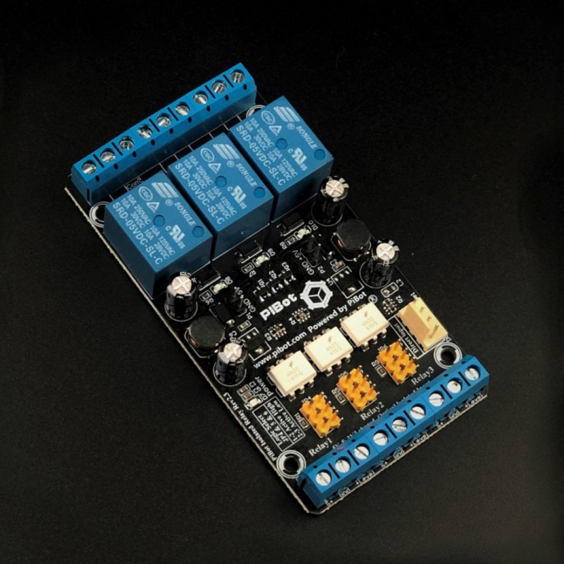 Pibot Design PiBot Isolated Relay Board Rev2.3 (Upgrade to Unique Safe Design)