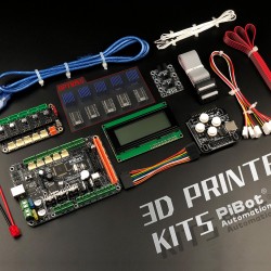 A Set of PiBot Electronics Kits 2.3DM for 3D Printer - Multi-Driver Board Version