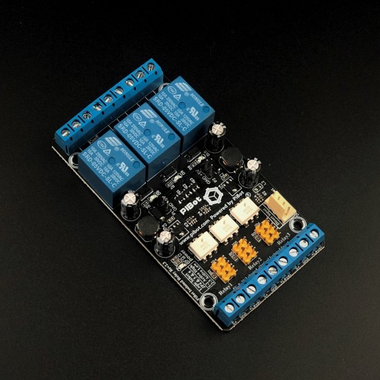 PiBot Isolated Relay Board Rev2.3 (Upgrade to Unique Safe Design)