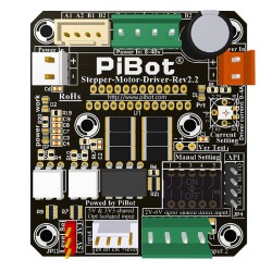 PiBot Stepper Motor Driver Rev2.2 (3.3V 5V logic max Output 4.12 - 4.5A)
