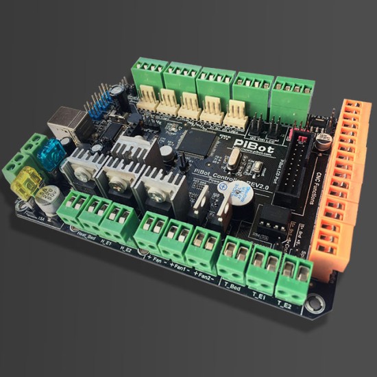 PiBot Controller Board Rev2.0 (CNC and 3D Printer 2 in 1)