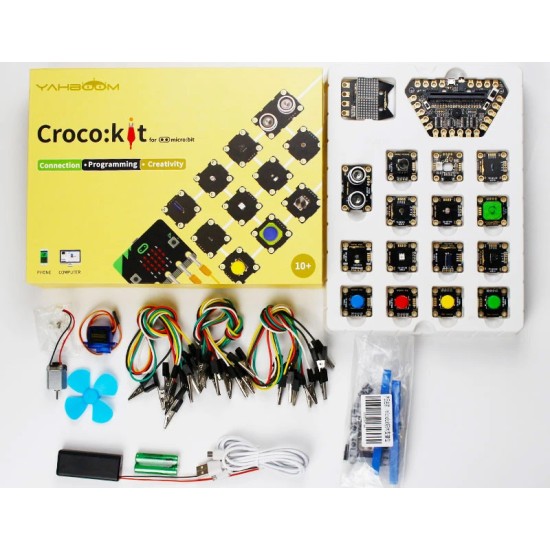  Robot Sets Programmable - Croco:kit sensor starter kit for micro:bit