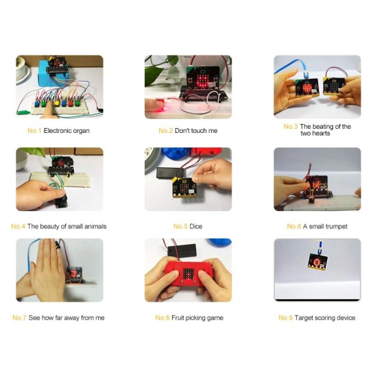  Robot Sets Programmable - micro:bit starter kit for beginner