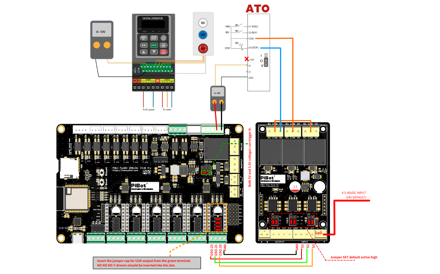 0-10V VFD connection diagram